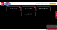 Desktop Screenshot of patfischernissan.com